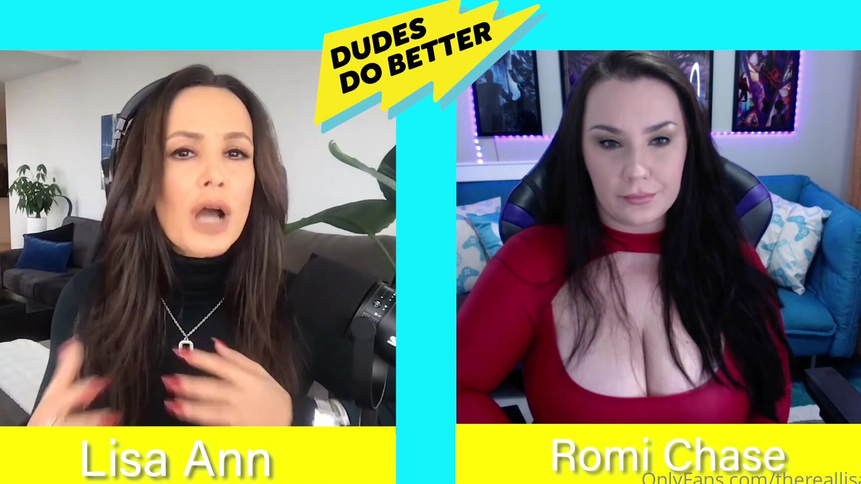 Thereallisaann The Beautiful Romi Chase Visited Me This Week On Dudes Do Better Oh I Just Loved Her