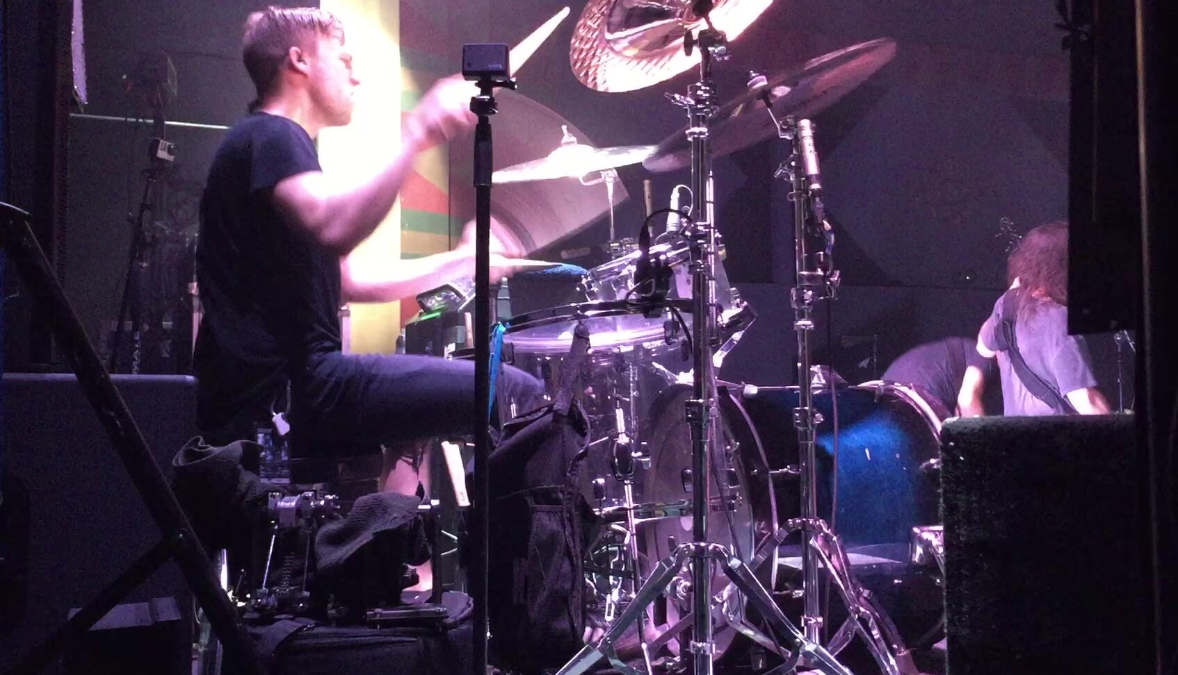 Felicity Feline Dillinger Escape Plan Backstage