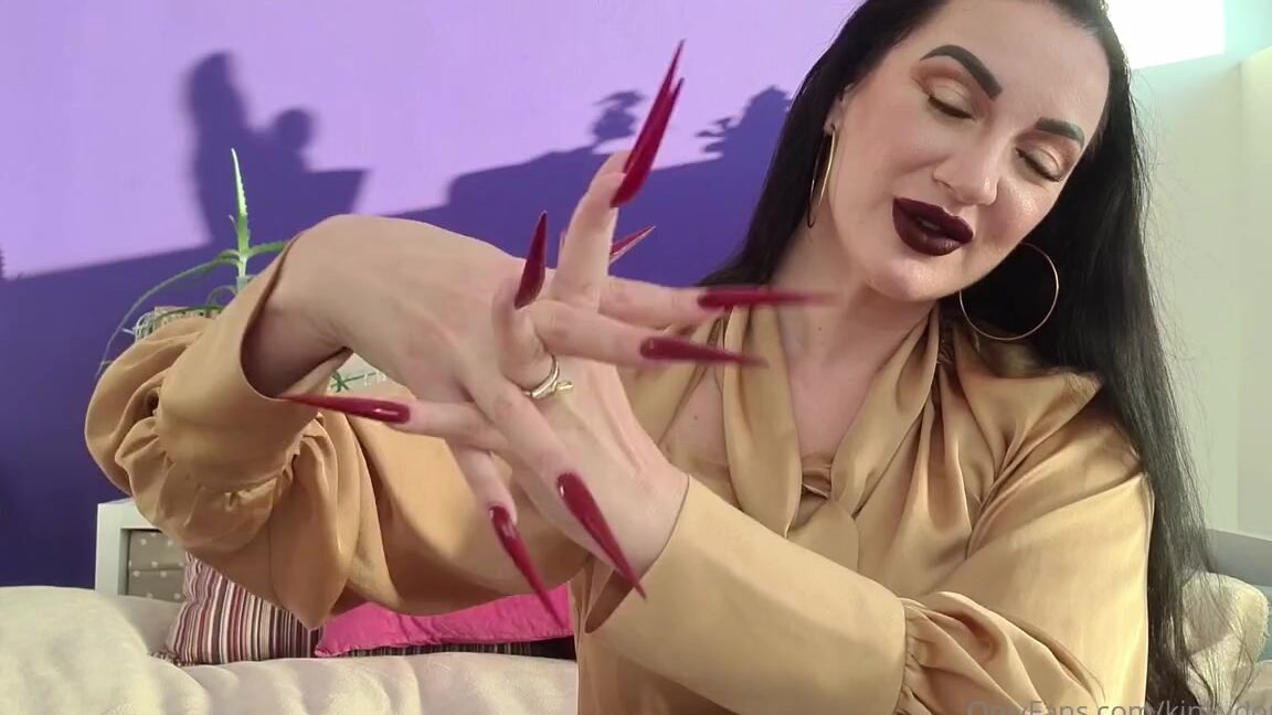 Kinkydomina Onlyfans Nailsfetish Femdom Rings Asmr Specially For My Nails Addict I Made A Clip That Will Trigger Your