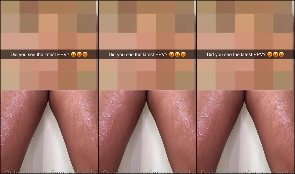 Jennieafterdark 2961289340 07 30 2023 My Latest Ppv Was A Thigh Oil Pouring Video Did You Watch It