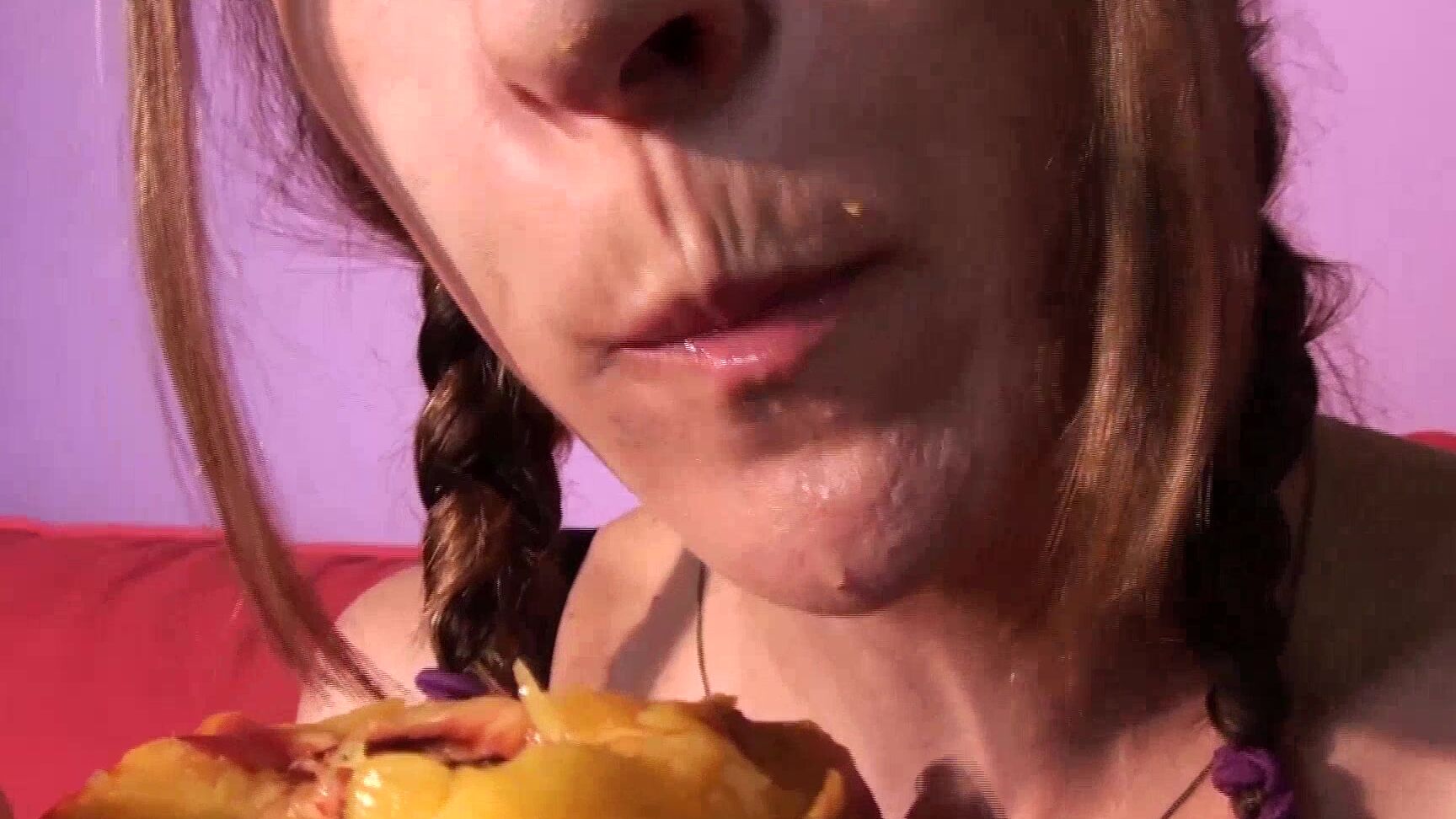 Food, Food Porn, Finger Fetish, Eating, Mouth Fetish marie madison how to eat a peach ManyVids