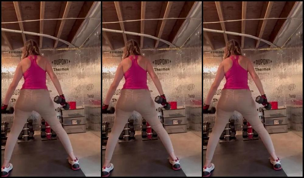 Longtoesally Nicknamed Longtoesally Stormy 05 05 2025 Onlyfans Video Working Out In The Gym Using Panties As My Sweat Rag They Are Going Out To