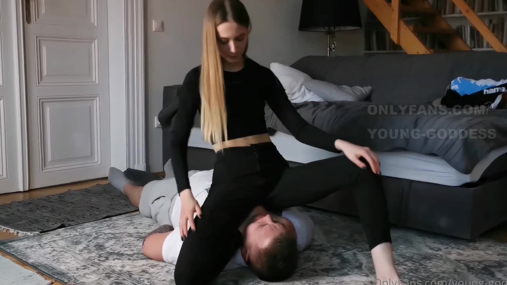 Young Goddess It S Comfortable For Me But It Looks Really Painful For You