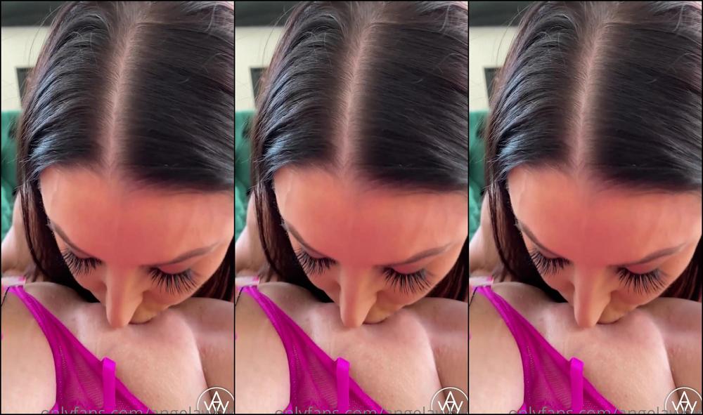 Brunette, Cunnilingus, Fingering, Bubble Butt, Toys, Girl, Lesbian, Big Tits, Masturbation Angela White & Aria Taylor - JOI and hot fuck with AriaTaylor SiteRip