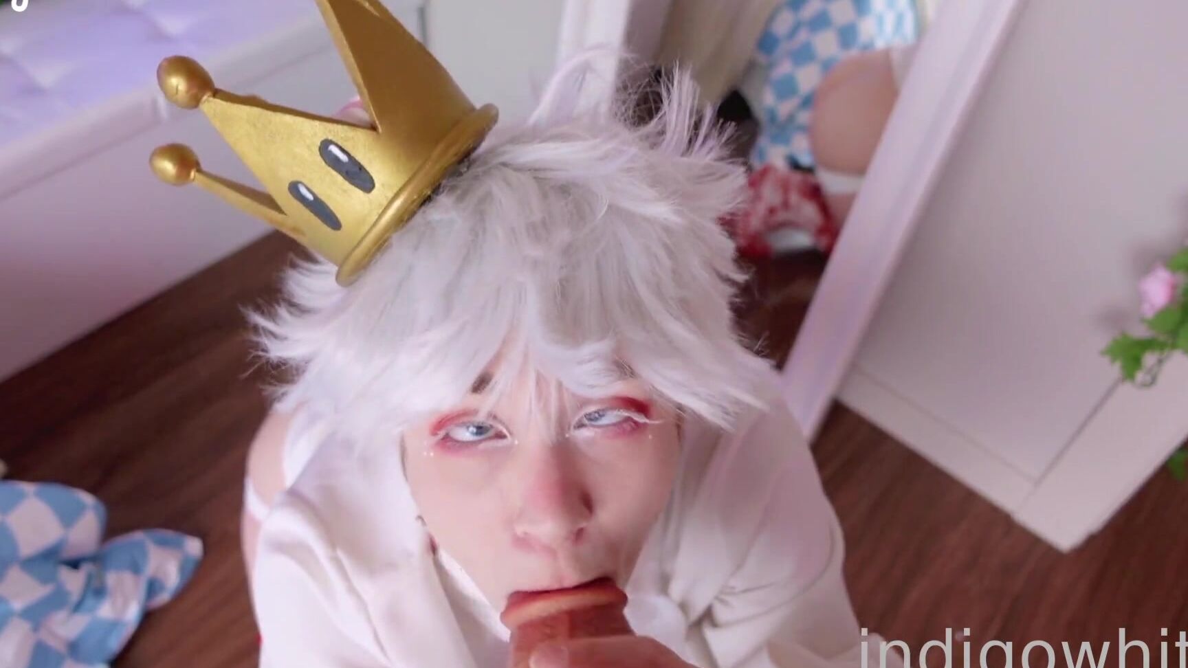 "Indigo White" Femboy roleplay, fake cum, natural tits, blowjob Indigo White - Indigo White Femboy Boo SiteRip