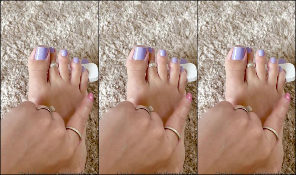 Lush Fern A Sneak Peek For You Lush Loyals Cute Lilac Toes How Do You Like The Purple