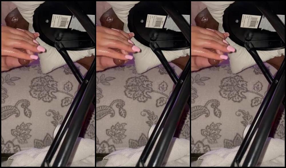 Lina S Feet Nicknamed Linacarina420 02 15 2025 Onlyfans Video Hand Milking His Dick From The Back On The Stool Then I Let Him Cum Down