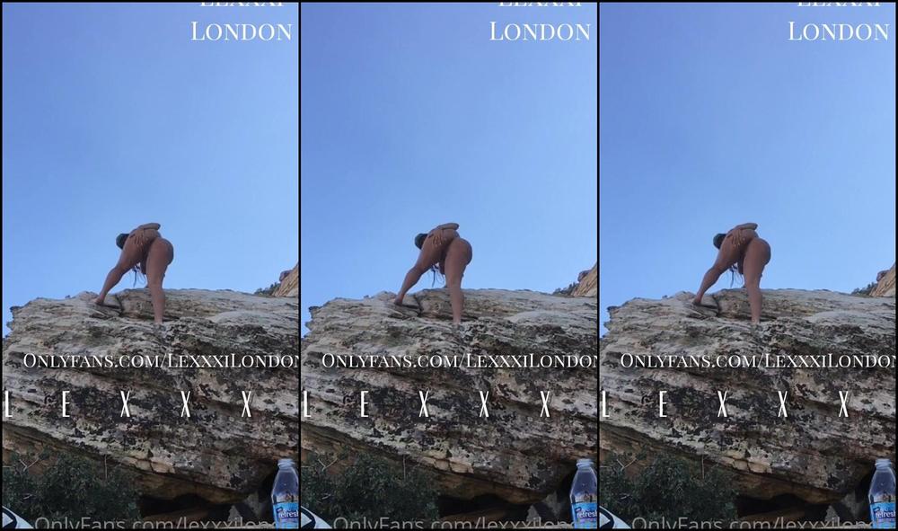 Lexxxilondon Bts Video I Went Hiking Yesterday Decided To Get Naked To Do A Little Photo Shoot Mid