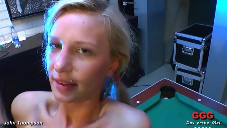 Big Dick, Cum Shots, Group, Bukkake, Gang Bang, Facial GGG - Das Erste Mal - Blond, Suss & Geil GGG
