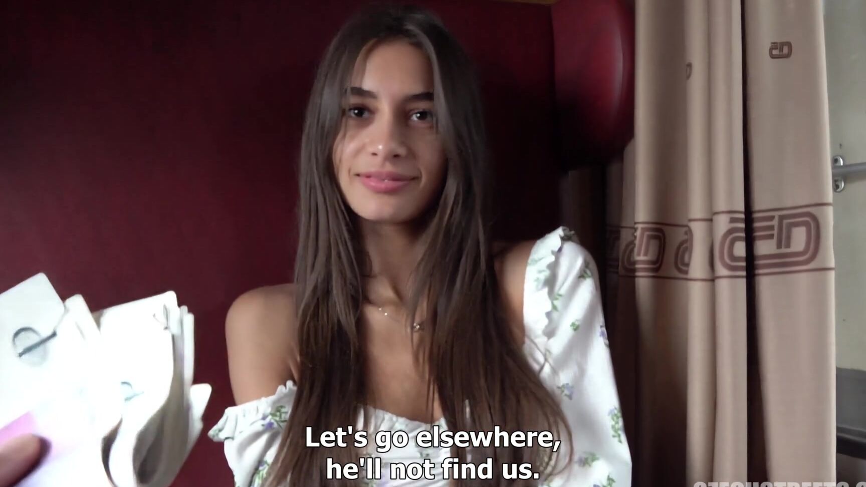 Public, Straight, Teen, Beauty, Sex for money, Blowjob Vanessa Alessia - A Quickie On A Fast Train With An Unfaithful Beauty SiteRip