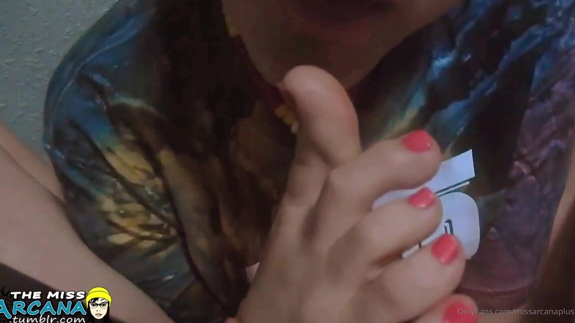 Missarcanaplus Classic Video Okay Babes So This I Think Was My First Ever Like Footjob Blowjob Video