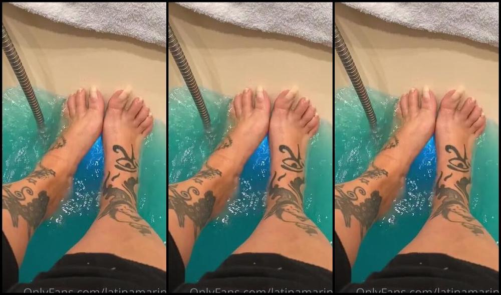 Latinamarina Onlyfans Awwww So Fresh N So Clean Clean Watch If You Like Natural Nails Enjoy These Pedi Mini Clips 2