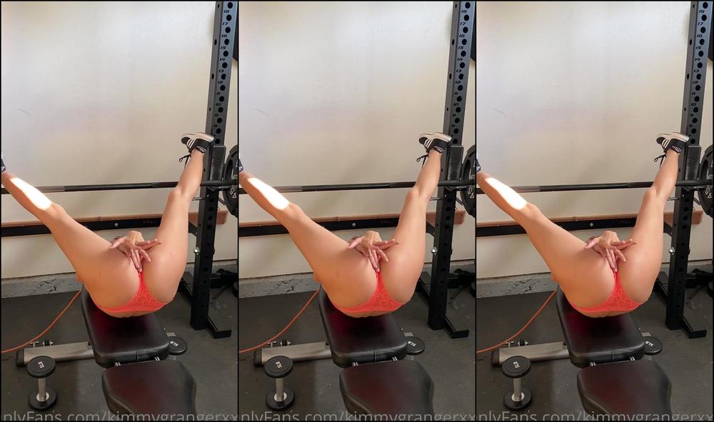 Kimmygrangerxxx Did You Get A Good Workout In Video Is Only Up For Hours