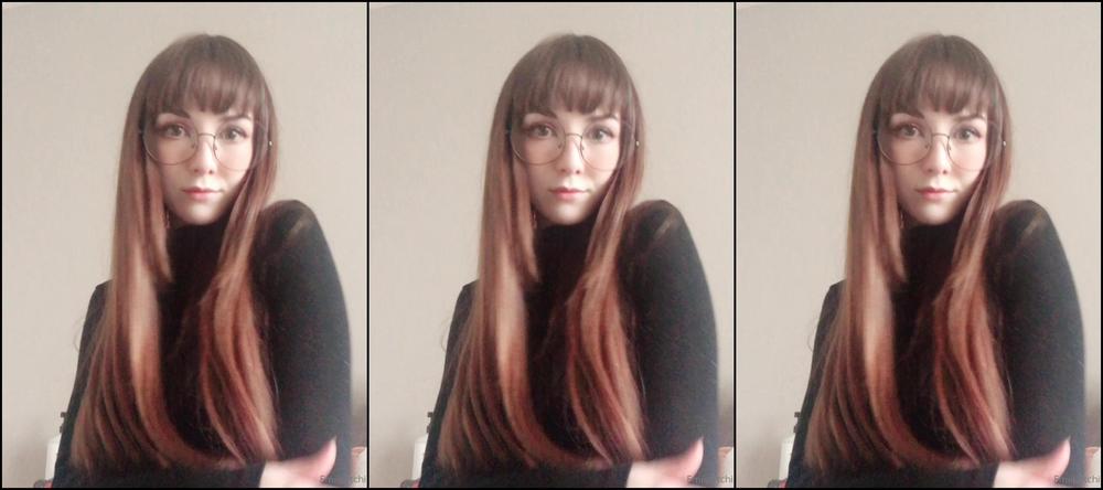 Emiigotchi Studying Witch Notices You Staring At Her