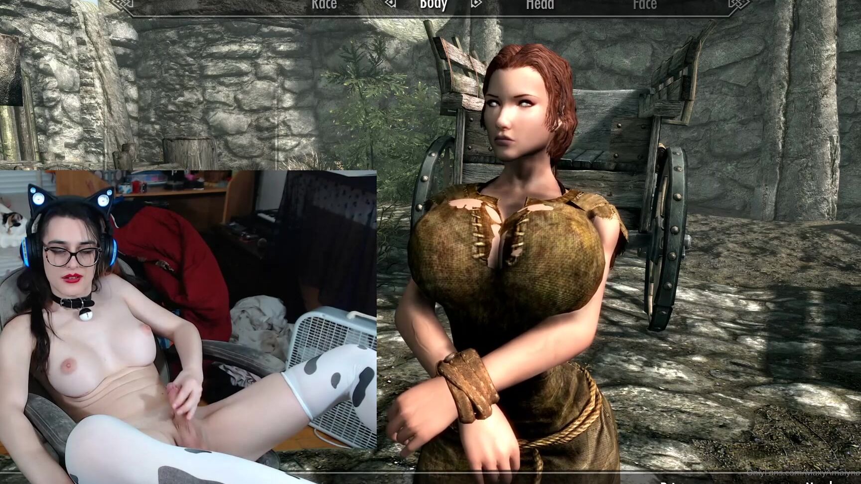 Maxyamalyna Masturbation On Plexstorm