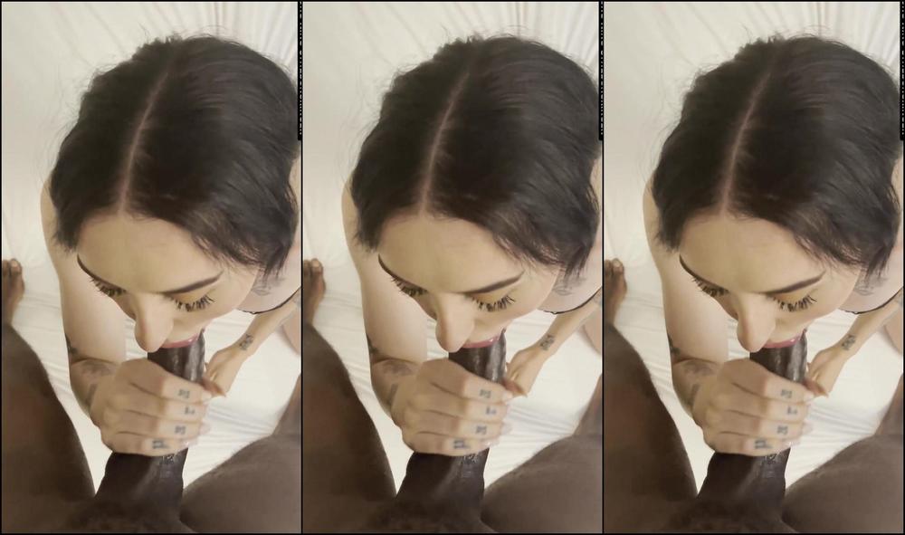 Thedongkinger Pretty Trans Slut Sucks My Rock Hard Cock