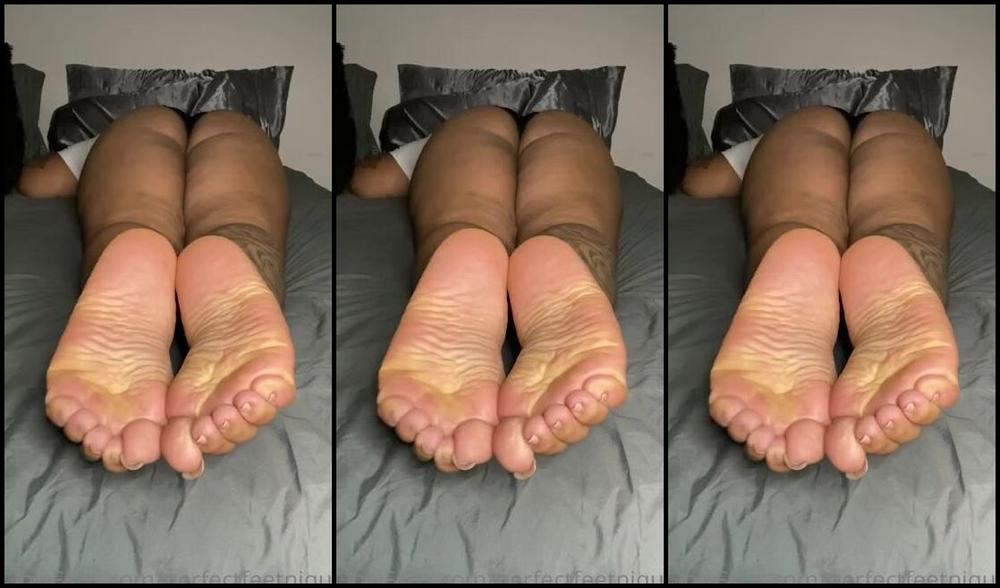 Iwantnique Onlyfans This Custom Was So Hard To Make He Wanted My Soles Together But My Chubby Ass
