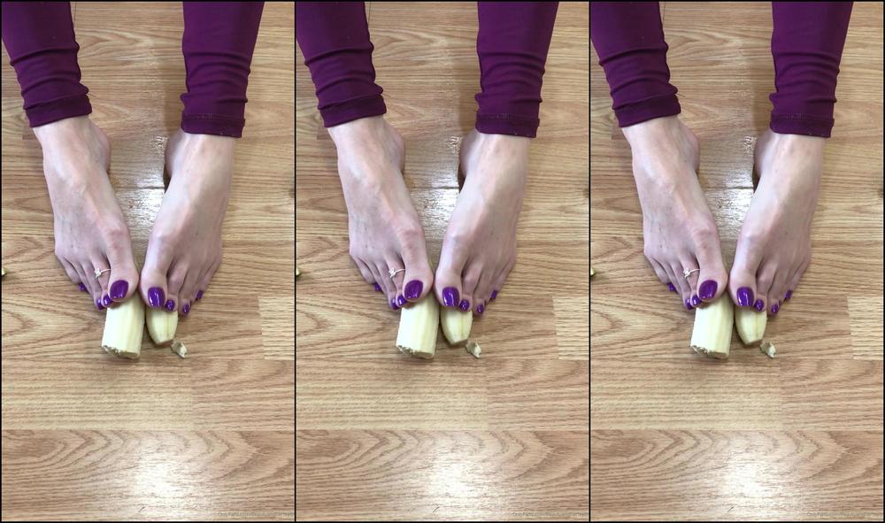 Beautyandherfeetz Lucky Banana Couldn T Keep His Composure Under T