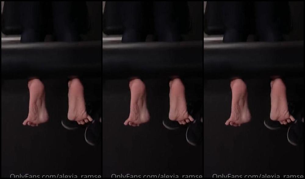 Alexia Ramsey Onlyfans Part 4 Of My Feet In The Gym Series Let Me Tell You The Foot Creepers Were Out Today Lol One
