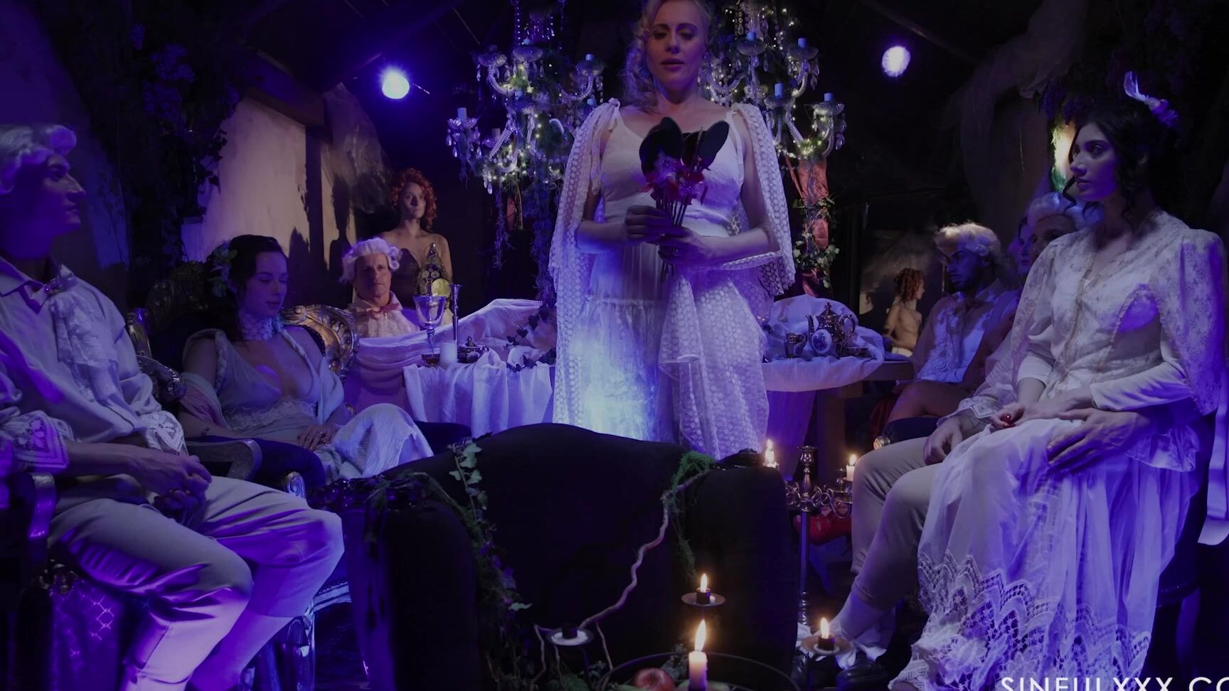 "Shalina Devine, Emily Pink, Angie Lynx, Audrey Reid, Brittany Bardot, Gia Tvoricceli, Lucianna Lucci, Naomi Bennet" Brunette, Blonde, Orgy, Pussy Licking, Costume Party, Big Tits, Blowjob Shalina Devine, Lucianna Lucci, Naomi Bennet - Orgy on my Min