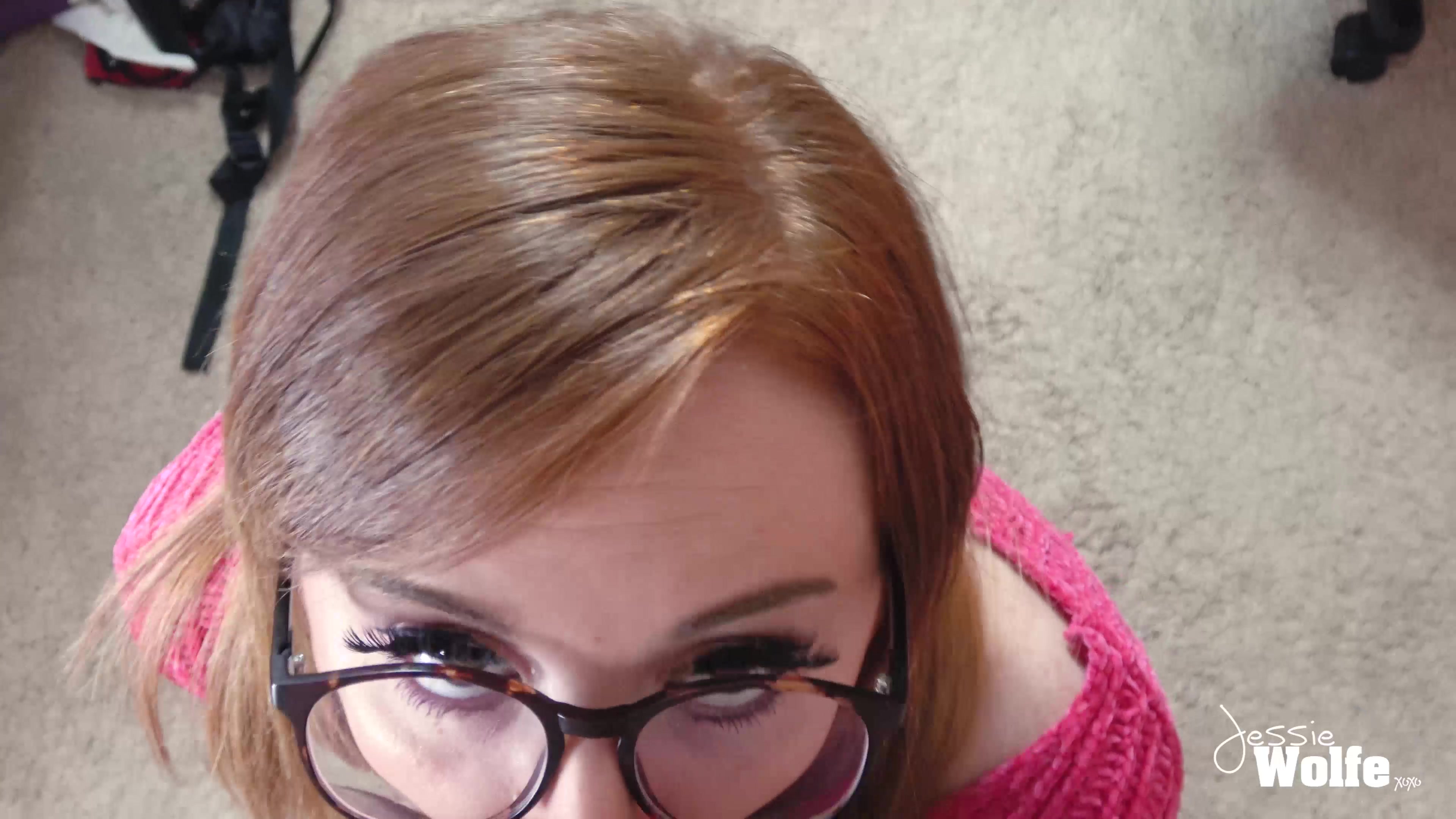 finished bespectacled girl in the ass