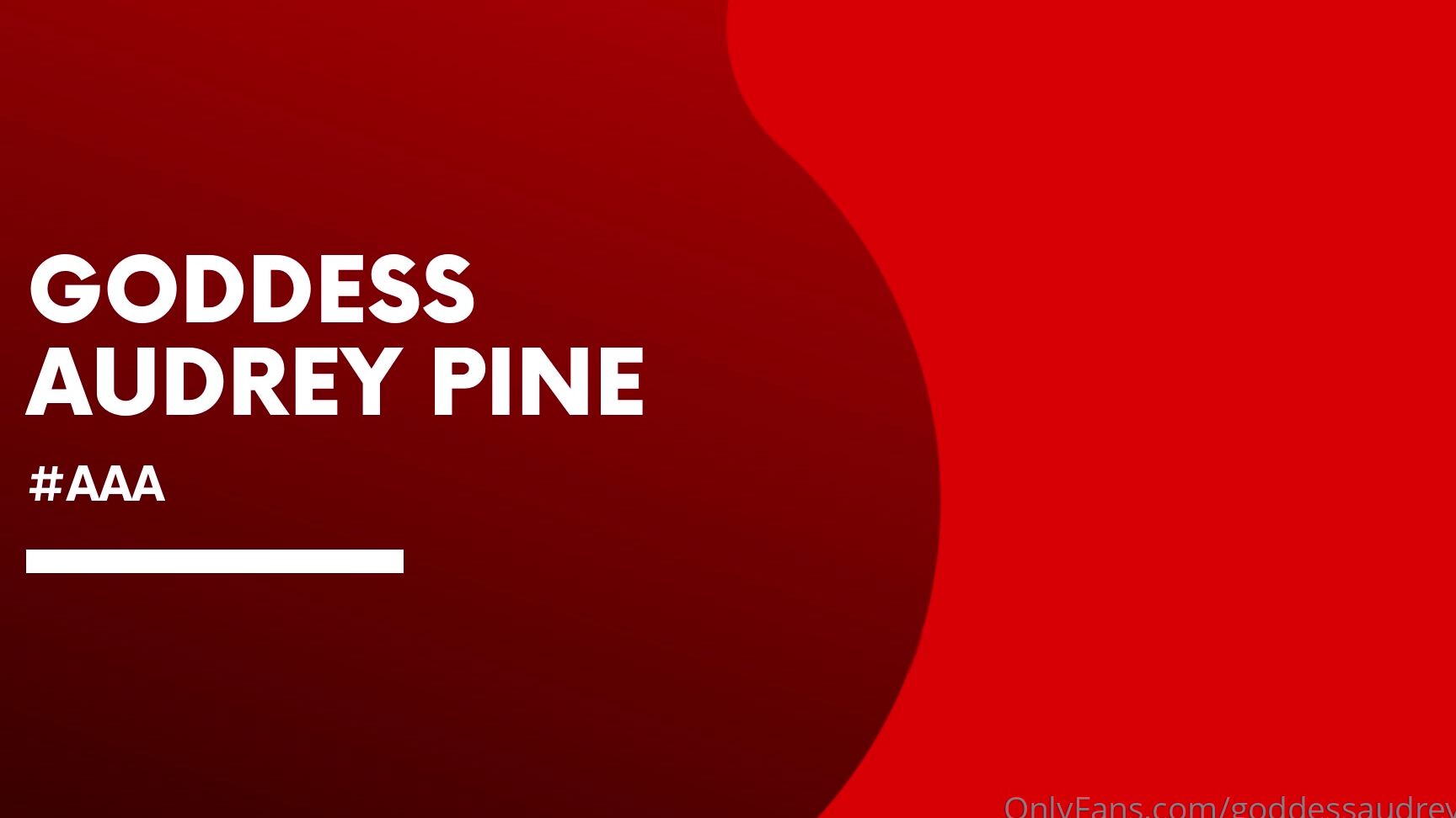 Goddessaudreypine For Pay Pigs Only Audio Teaser Aaa Tip This Post For