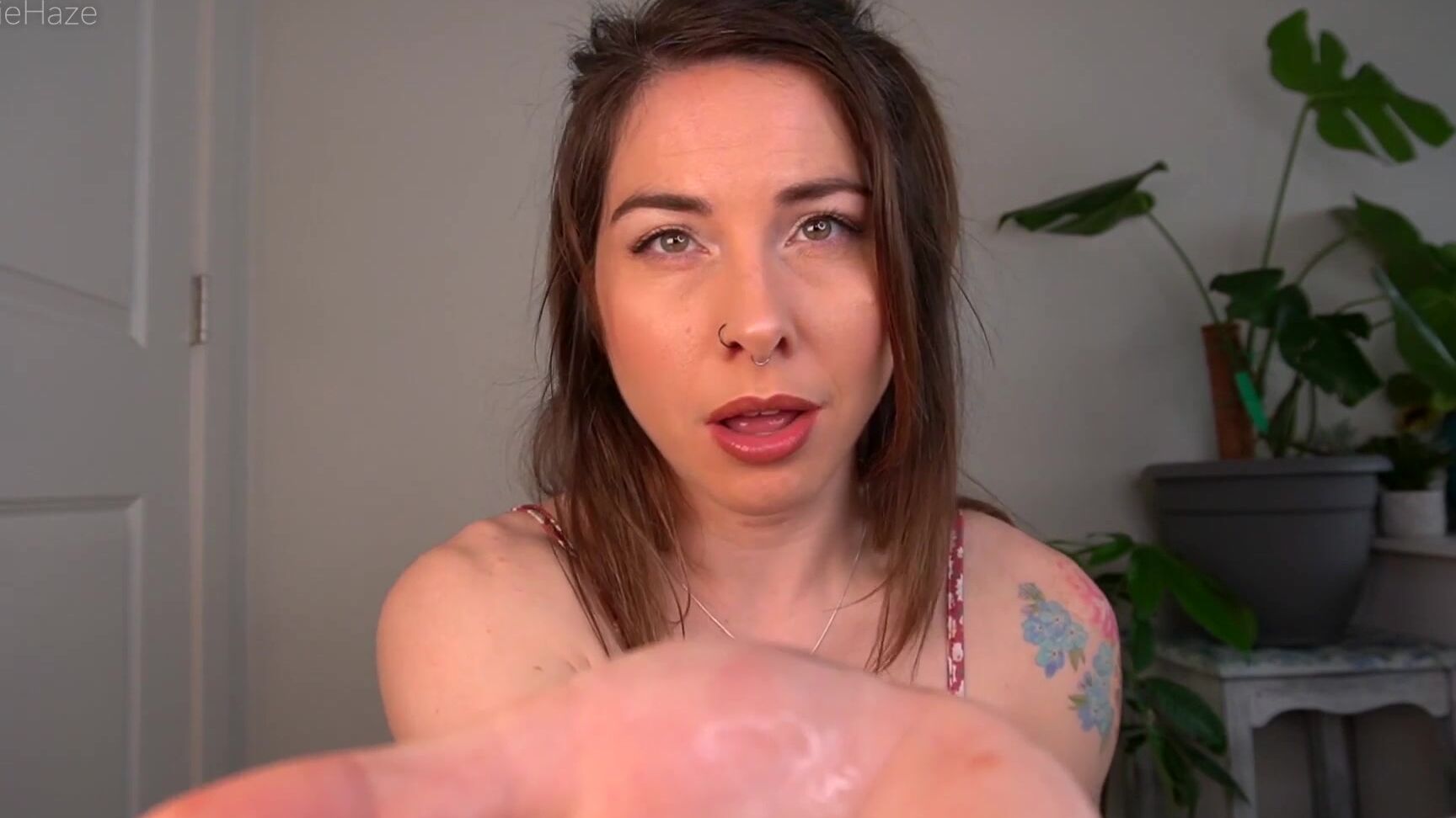 Drool Fetish, Licking, CEI, Cum Eating Instructions, Sensual Domination, Spit Fetish, Tongue Fetish Goddess Gracie Haze - No Choice CEI SiteRip