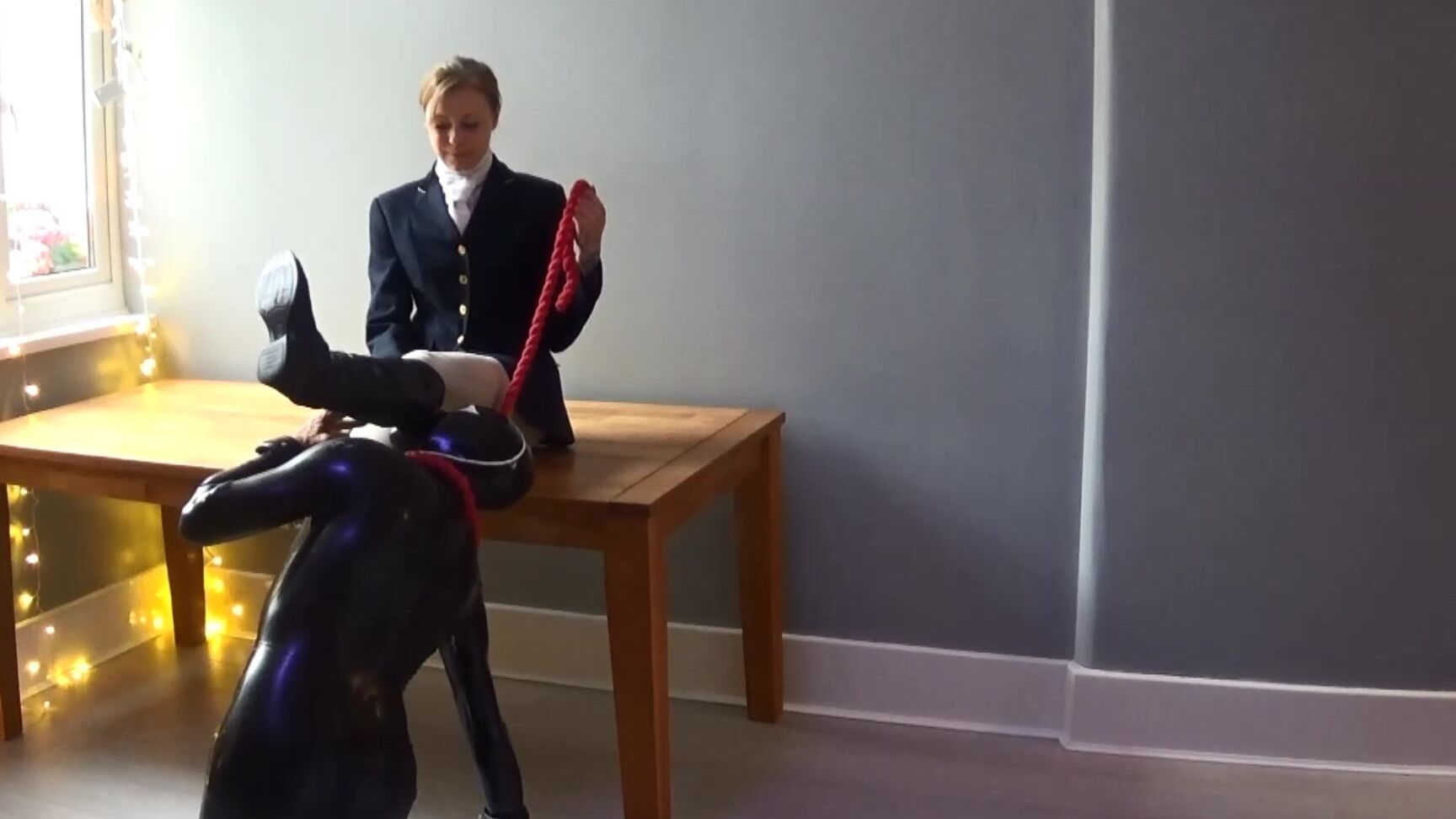 Lucy Lauren, Spanking F M, Full HD, UkCuteGirl UKCG Riding Mistress Punishes Lazy Groom Clips4Sale