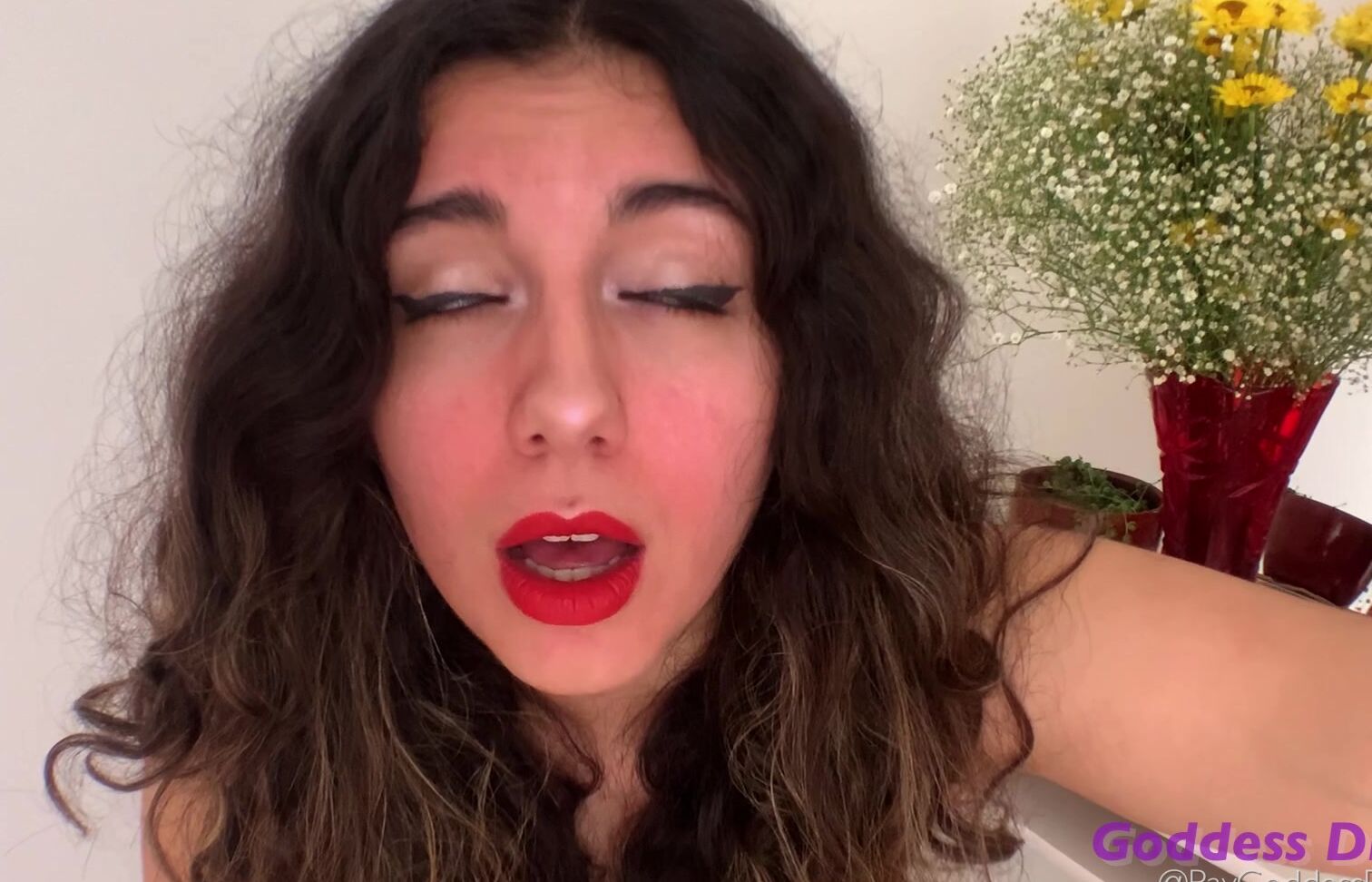 "GoddessDri" face fetish, femdom pov, goddess worship, jerk off instruction, tongue fetish My Face JOI manyvids