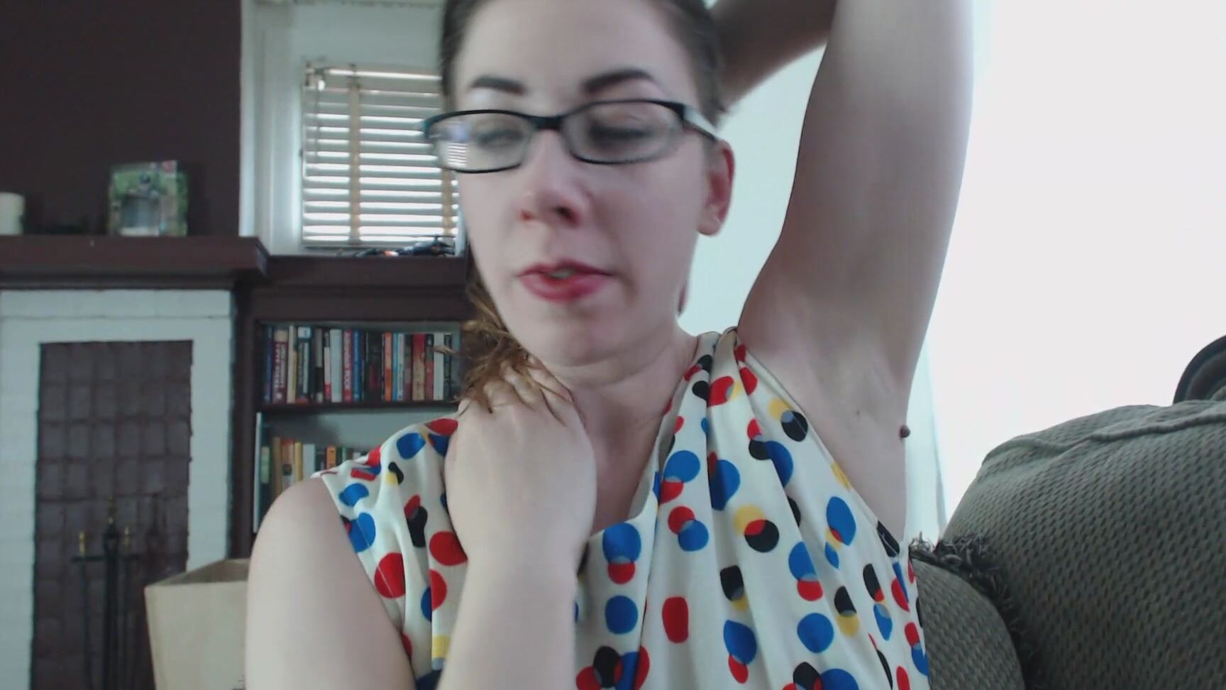 Canadiansammy Sammys Armpits In A Polka Dot Dress
