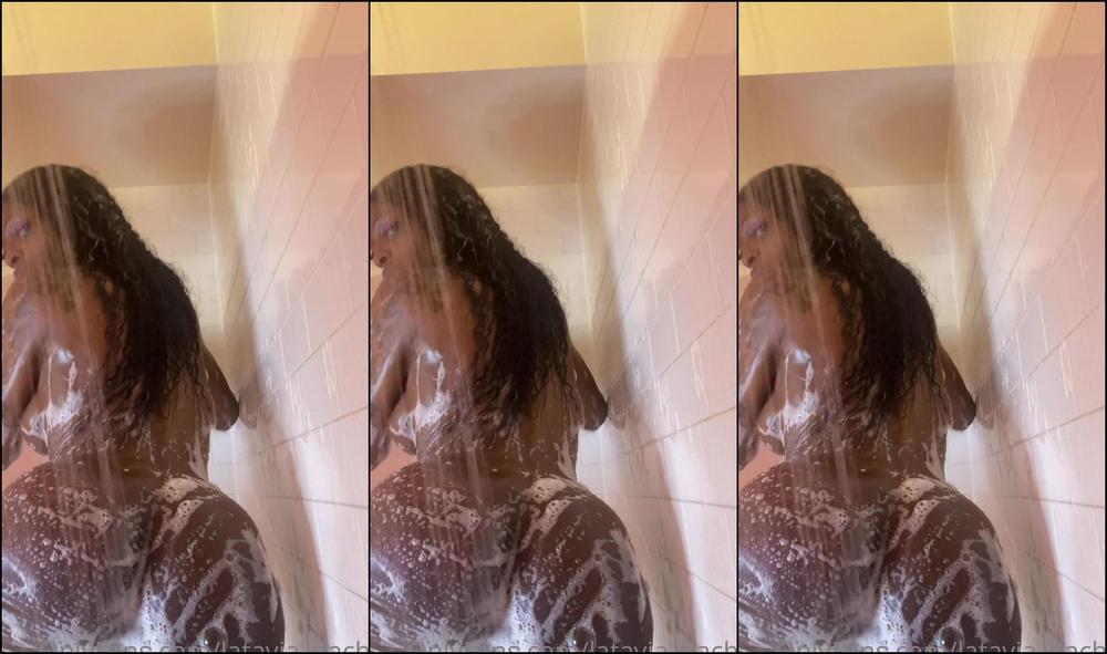 Latavia Dache How Dirty Girls Get Clean Shower Dirtytalk Wet