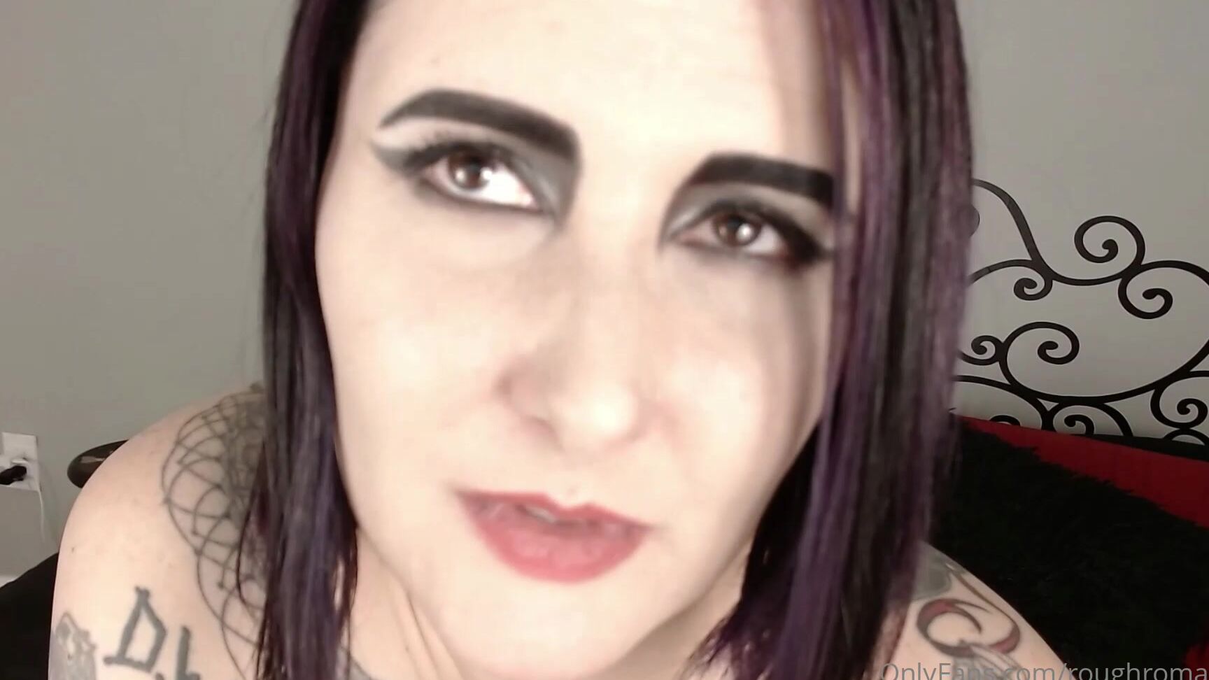 Queen Indica Close Up On My Face While I Talk Dirty And