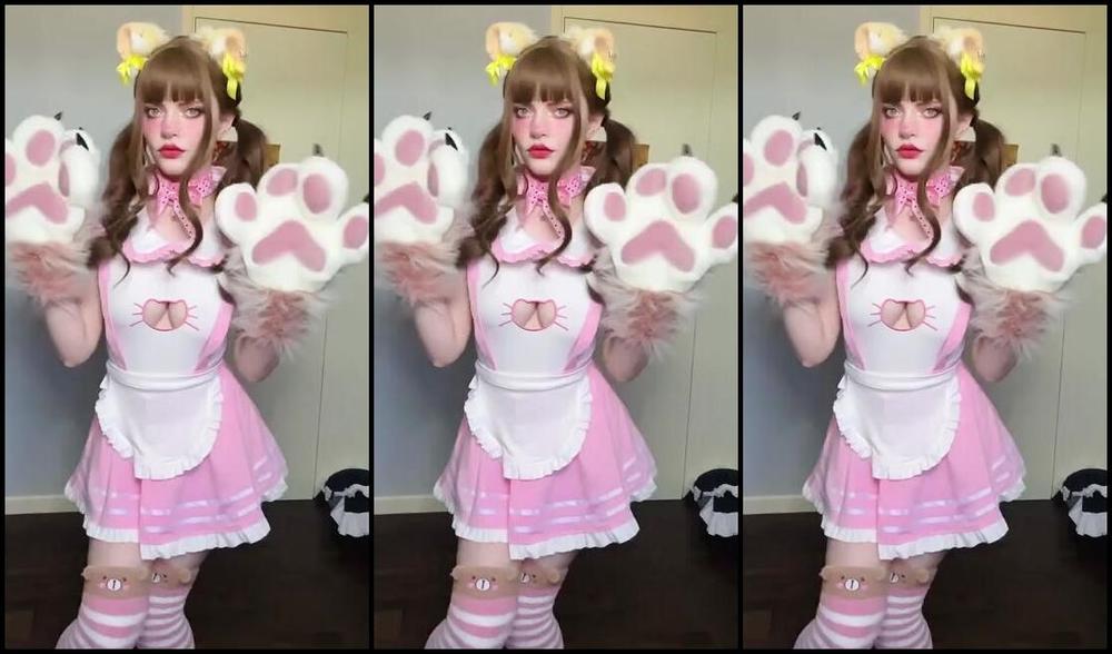 Thecutestkittycat S Nicknamed Thecutestkittycat 12 24 2024 Onlyfans Video Being Silly With My Big Fluffy Paws