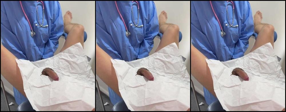 Milking Nurse Nicknamed Milking Nurse 02 27 2025 Onlyfans Video Surgical Gown And Double Gloved Milking Fgk7