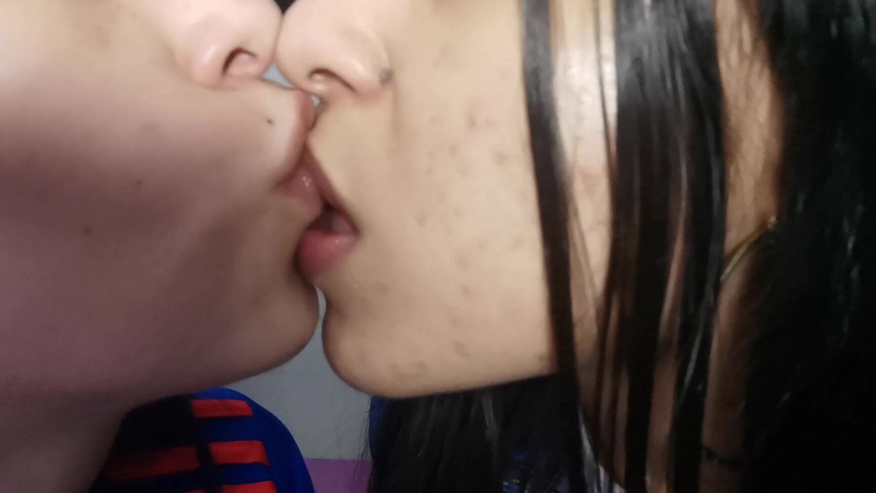 Katty Blake Wet Kisses Tongues Sexy Lesbian