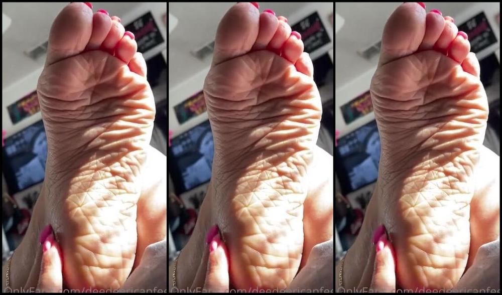 Deedeericanfeet Onlyfans Gm Just A Quick Clip For U Guys Since The Sun Is Coming In So Lovely