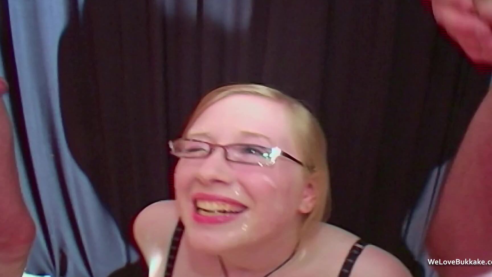 Welovebukkake Cum On My Glasses Satine Spark