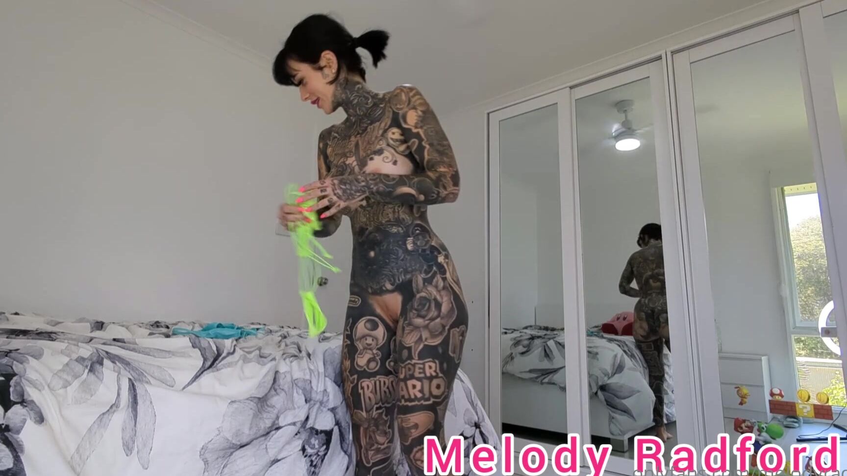 Melodyradford Bright Micro Bikini Try On The Bright Yellow Looks So Hot