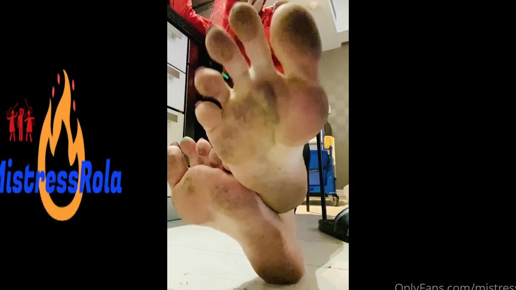 Mistressrola Dirty Feet Wanna Lick It