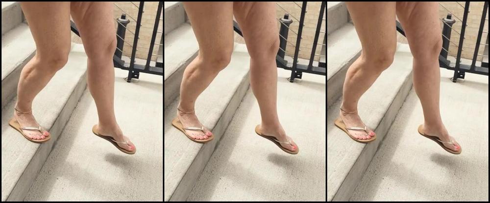 Kate Dangle Nicknamed Katedangle 04 27 2025 Onlyfans Video Kate Descending A Staircase In Flip Flops