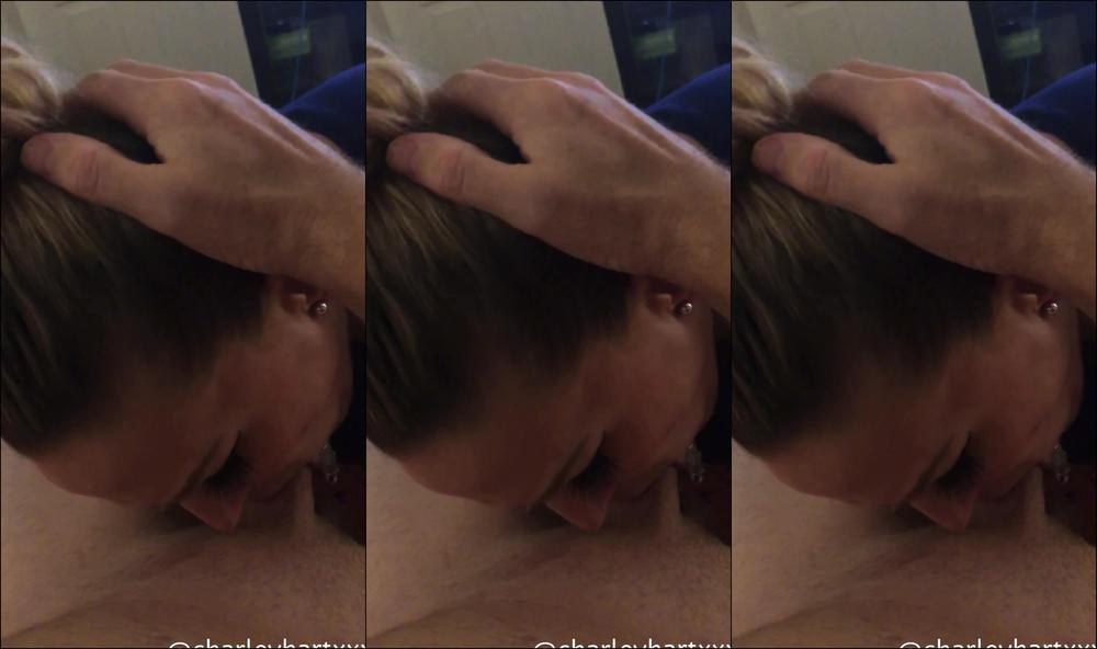 Blowjob,Deepthroat,Oral Sex,PAWG,POV charleyhart netflix and chill bj ManyVids