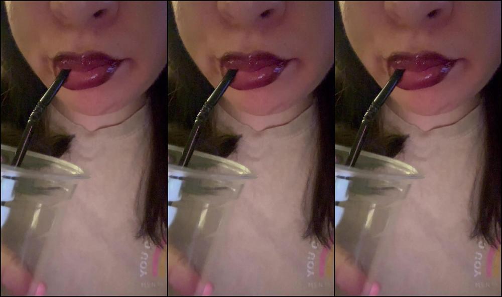 Prettyyheelz 3235085742 03 12 2024 Slurping My Drink