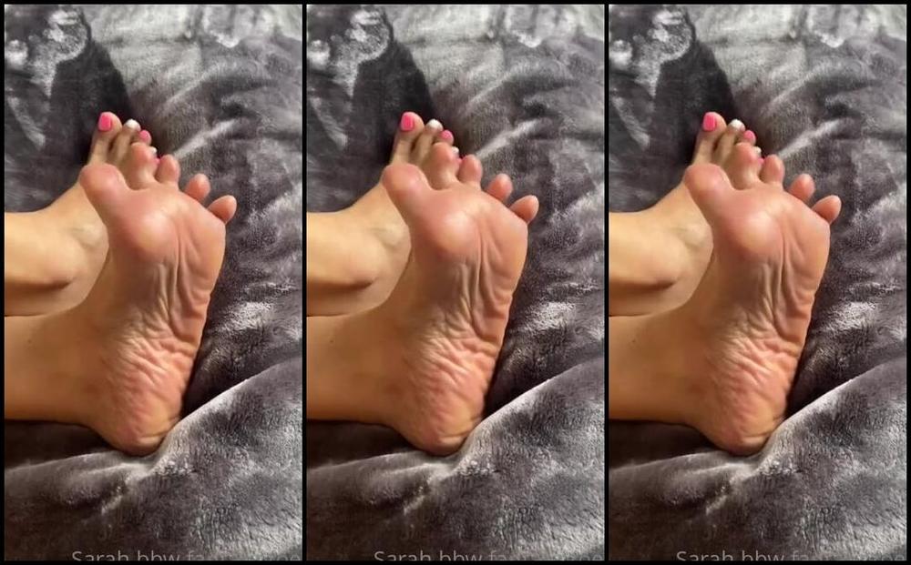Sarah Bbw Fantasy Toes Aka Comefollowsarah Onlyfans Super Soft Meaty Soles