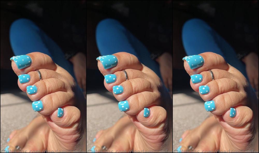 Deedeericanfeet As Requested Closeups Of My New Mani Pedi