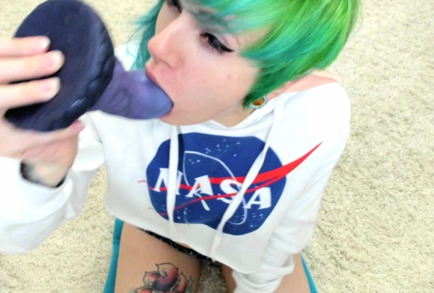 Miss Mao Earth Chan Bad Dragon Blowjob Manyvids