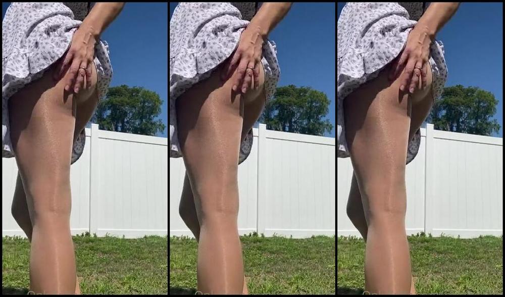 Nylonskitten Nicknamed Nylonskitten 05 06 2021 Onlyfans Video Just Feeling The Warm Breeze In My Nylons Earlier Today Video Clip As Promised