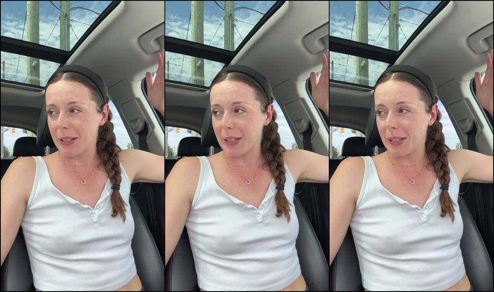 "Nadia Foxx" Public Vibrator, Vibrator, Vibrator In Public, Vibrator Orgasm, Orgasm, Loud Moaning Orgasm, Female Orgasm, Public, Public Flashing, Public Orgasm, Car, Car Masturbation, Girl Masturbating, Public Masturbation, Nadia Foxx, Eggplant, Sugg