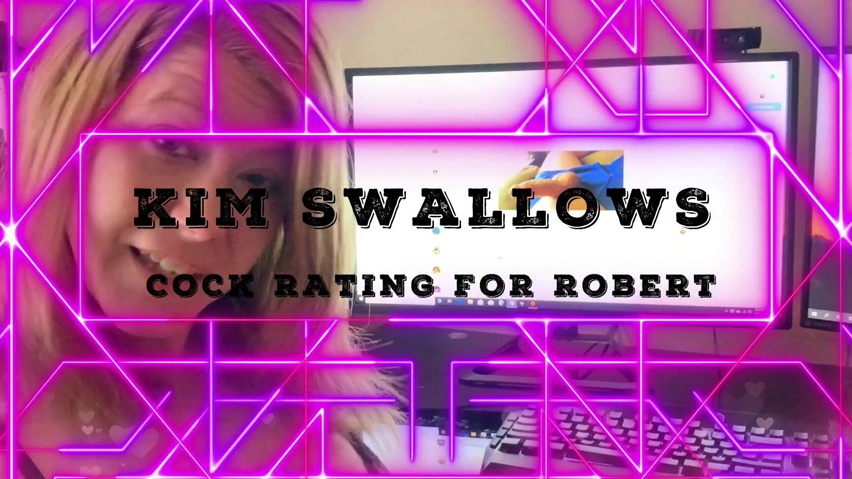 Big Dicks,Cock Tease,Cock Worship,Cut Dicks,Small Dicks kimswallows fan cock rating for robert ManyVids