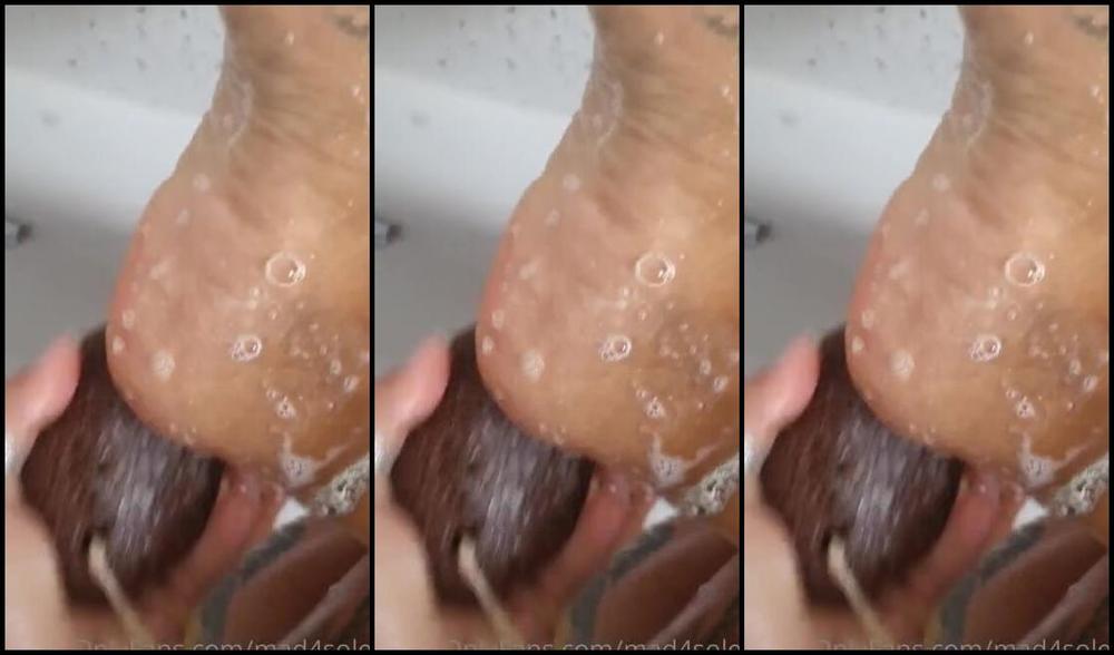 Msmaddy Aka Madsoles 1 Onlyfans Daily Showerbath Routine To Get Those Soles As Soft As They Are Right Now And Noone To Take Advantag