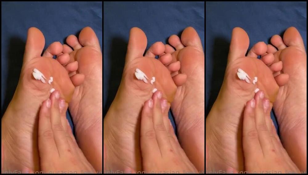 Eurasian Feet Vip Nicknamed Eurasian Feet Vip 09 25 2022 Onlyfans Video Watch Me Giving Myself A Nice Foot Massage With Lots Of Lotion From My Pov